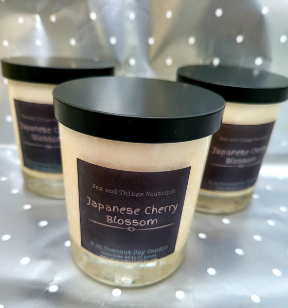 8oz Coconut Soy Jar Candles